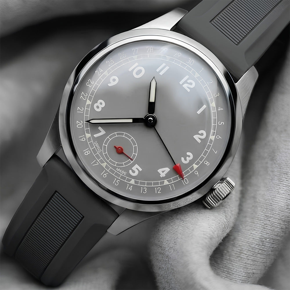 Cavern 20/22mm Grey Silicon Strap