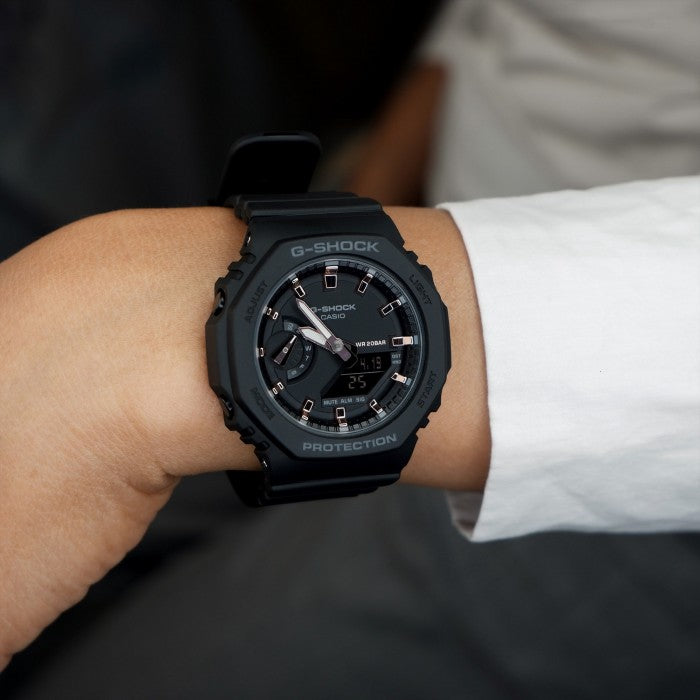 Casio G-Shock Analog-Digital Black Women's Watch | GMAS2100