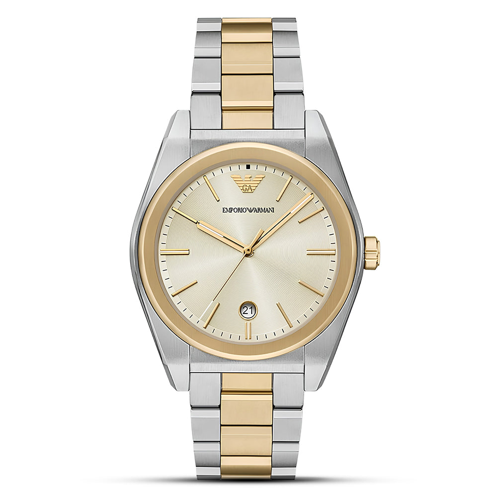Emporio Armani Federico Two Tone Men's Watch | AR11716