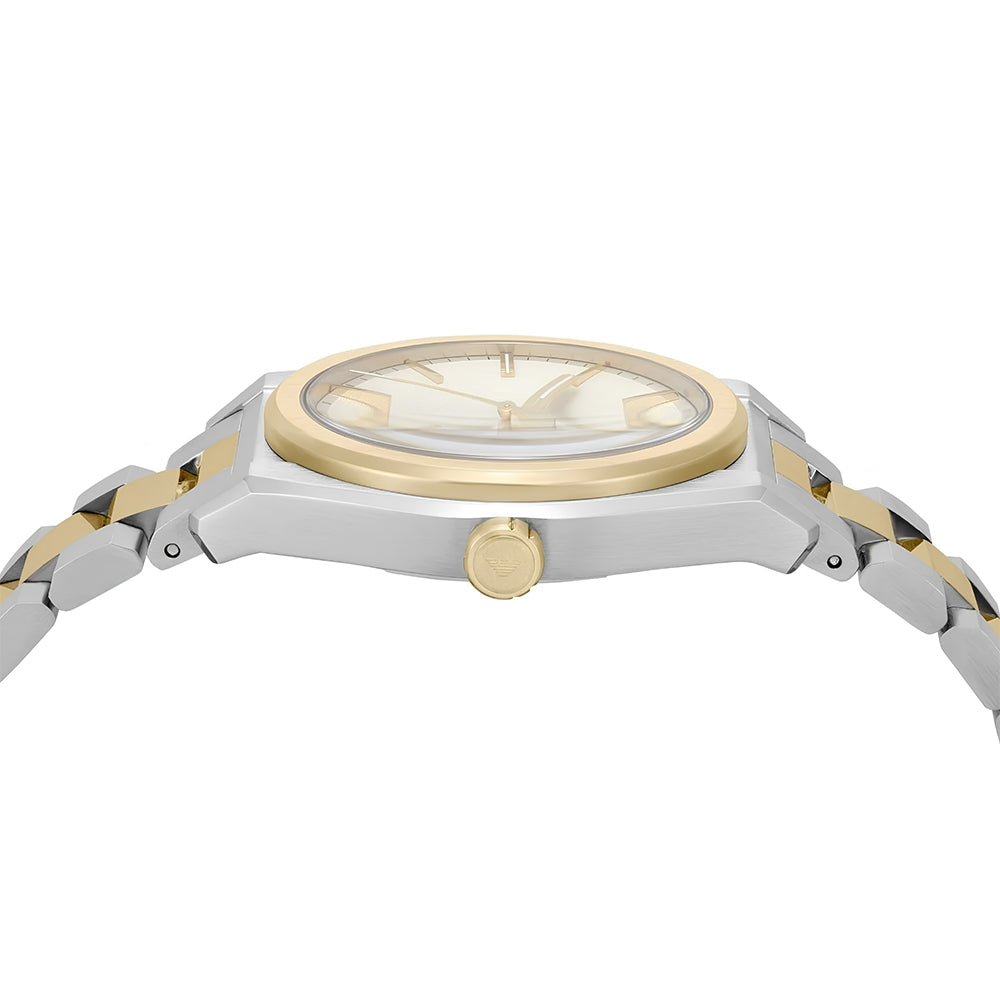 Emporio Armani Federico Two Tone Men's Watch | AR11716