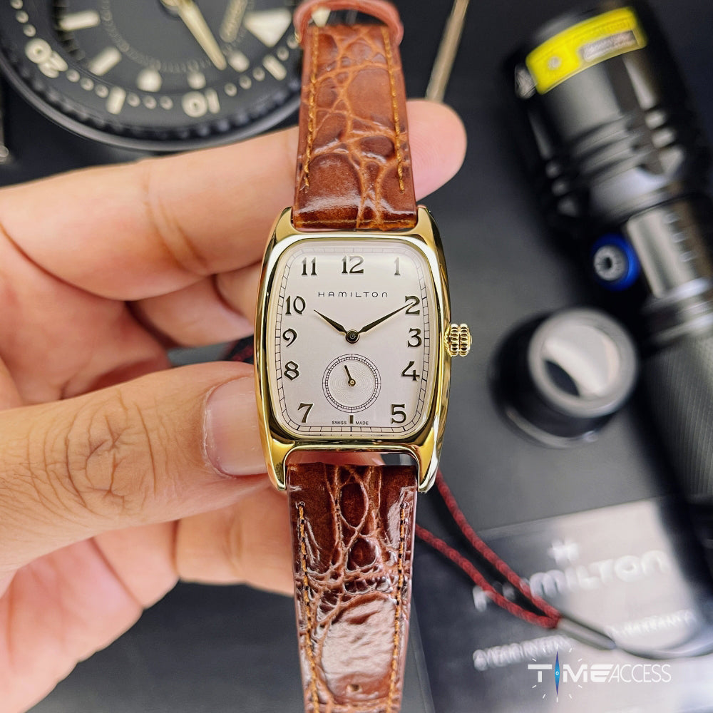 Hamilton Boulton Quartz White Dial Men's Watch | H13431553