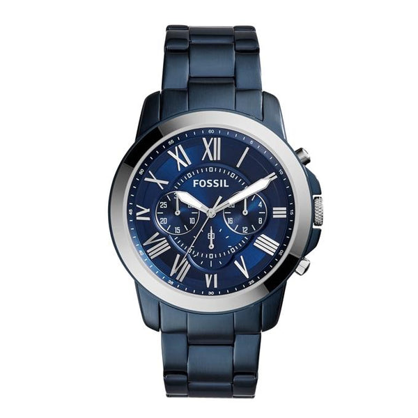 FOSSIL GRANT SERIES Limited edition Blue Strap Men's Watch| FS5230