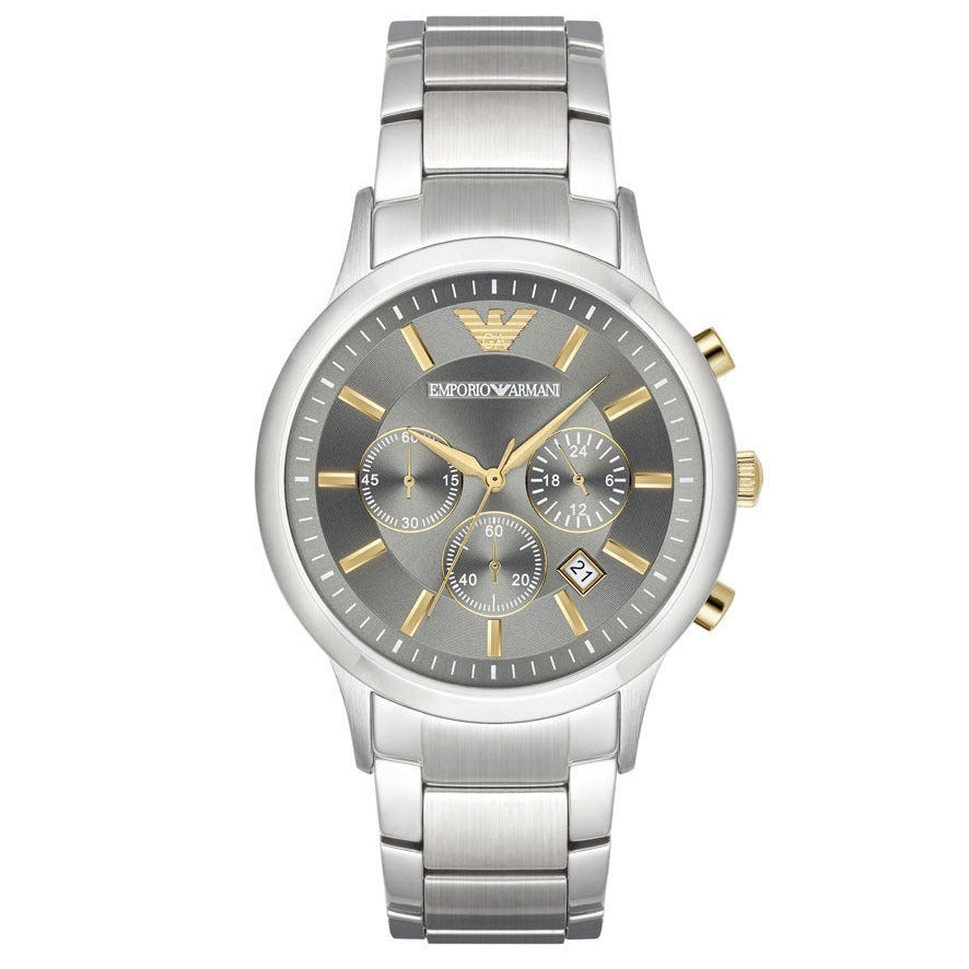 Emporio Armani Japanese Quartz Silver Men's Watch| AR11047