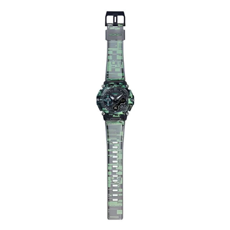Casio G-Shock ANALOG-DIGITAL Green Men's Watch| GA-2200NN-1ADR