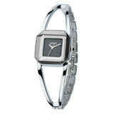 KIMIO Hollow Silver Square Dial Ladies Watch | K463L-S02