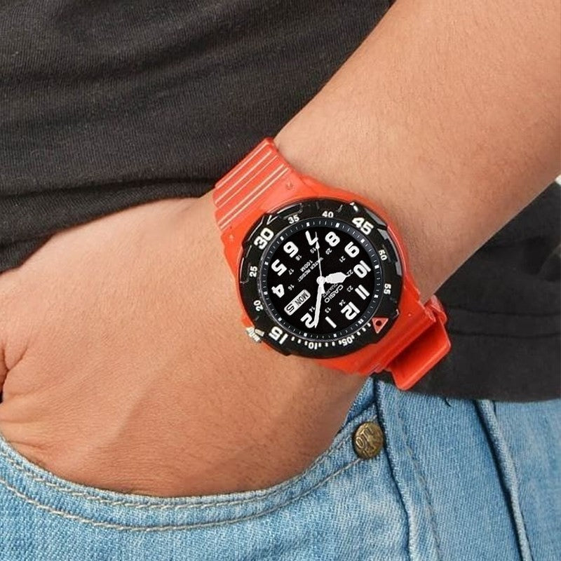 Casio Core Red Quartz Men's Watch| MRW-200HC-4BVDF