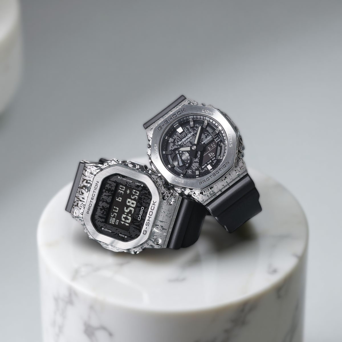 Casio G-Shock GM-2100GC-1ADR Black Metal Sport Watch for Men | Time Access