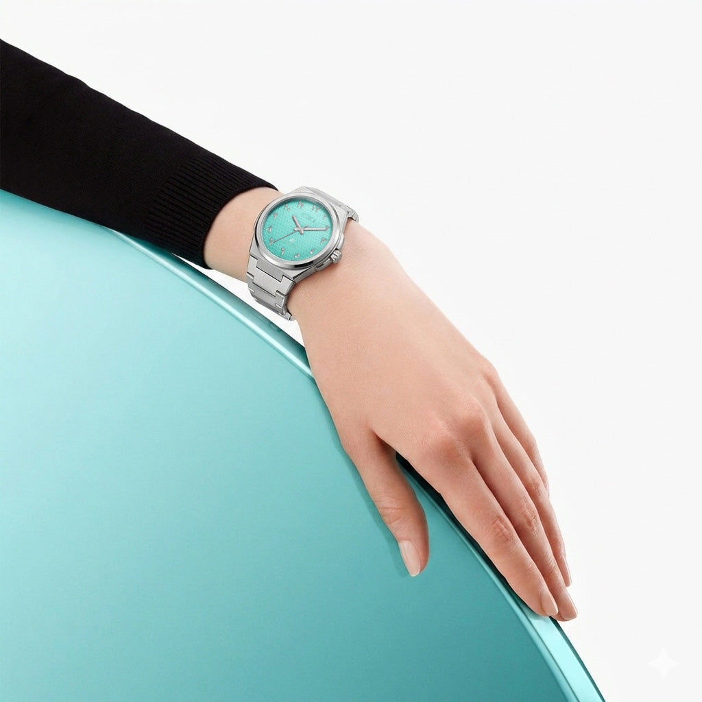 Zeyron Rosabella Eastern Numeral Aqua Soft | ZR 2563