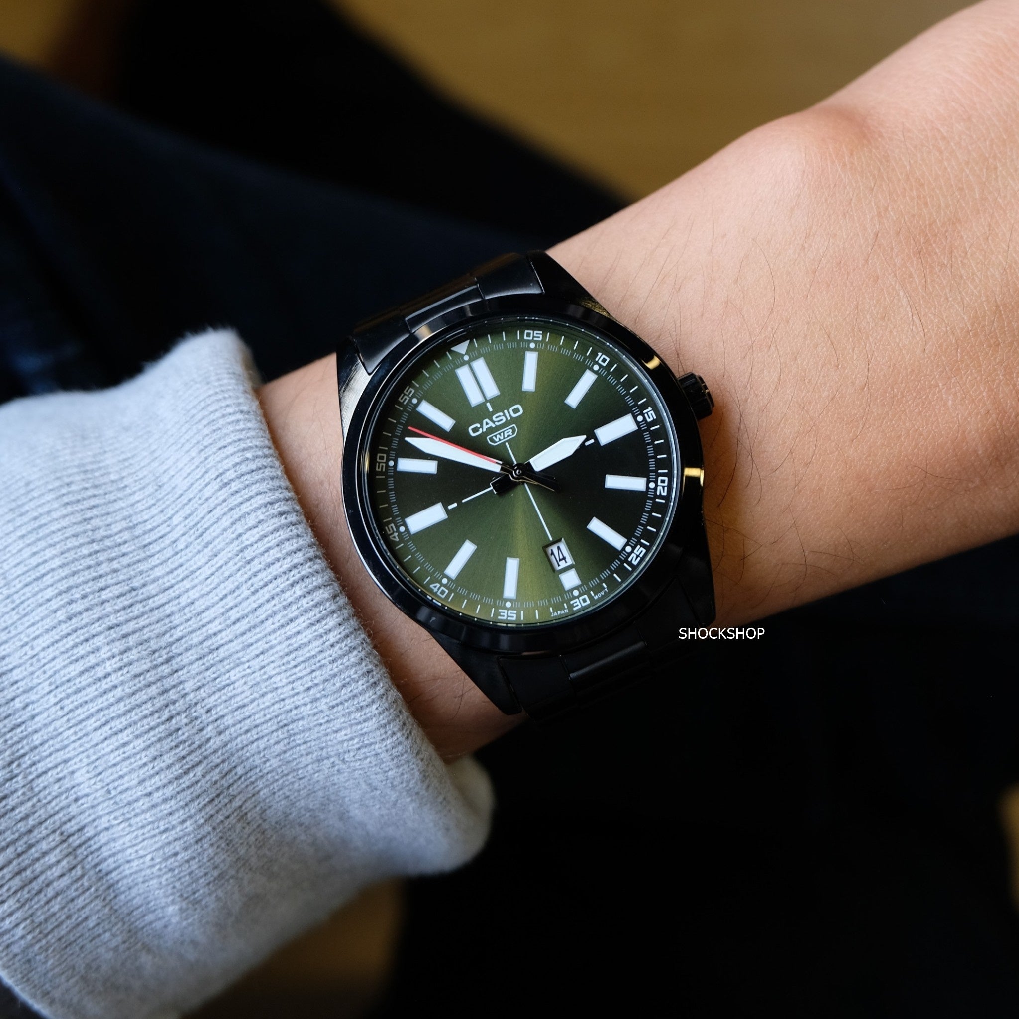 CASIO ENTICER MTP-VD02 series Men's Watch| MTP-VD02B-3E