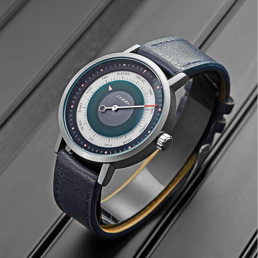 SHENGKE SINOBI Business Watches Men Fashion Original Design Watch S9800G