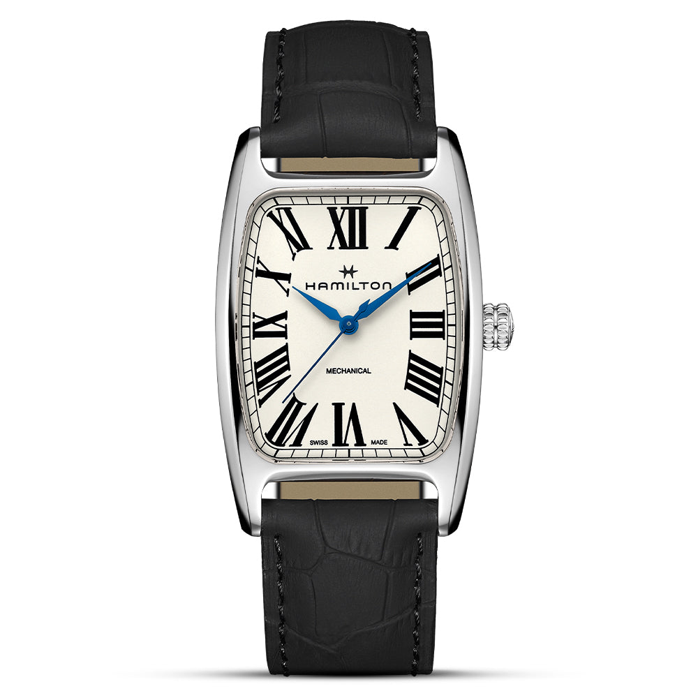 Hamilton Boulton Mechanical White Dial Men's Watch | H13519711