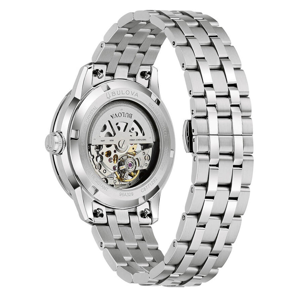 Bulova Sutton Automatic Green Dial Watch | 96A329