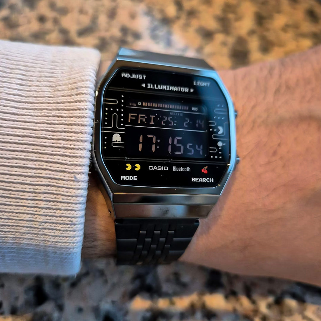 Casio PAC-MAN 45th Anniversary Vintage Men's Watch | ABL-100WEPC-1BDR