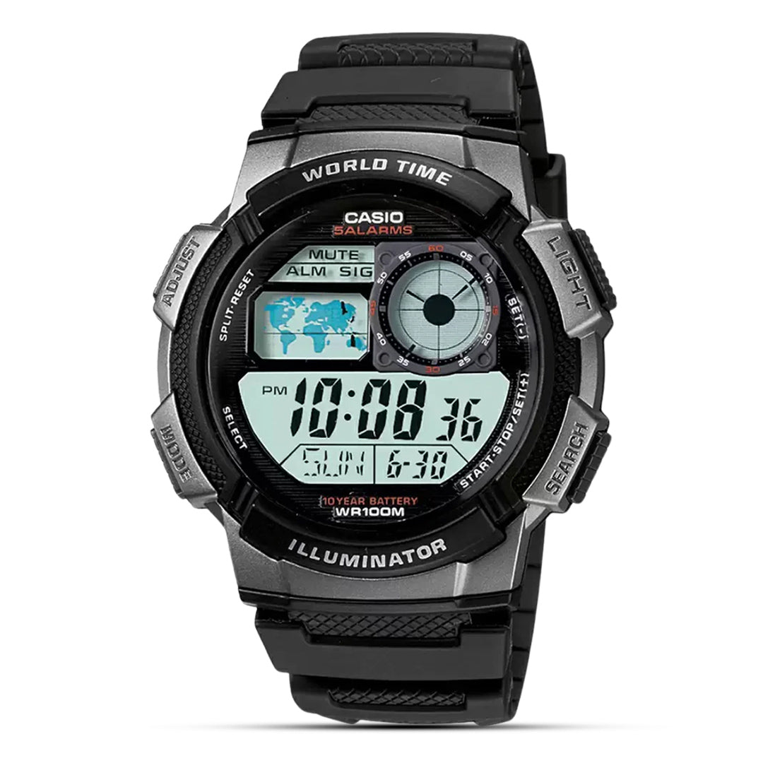 Casio AE-1000W-1BVDF Men's Digital Watch | Time Access Store