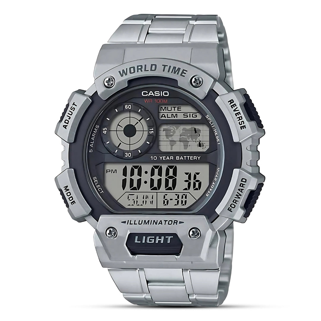 Casio AE-1400WHD-1AVDF Men's Digital Watch | Time Access Store