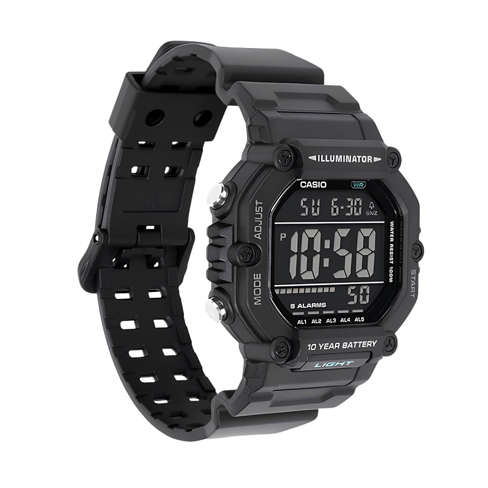 CASIO Youth Digital Black Dial Men's Watch | AE-1600HX-1BVDF