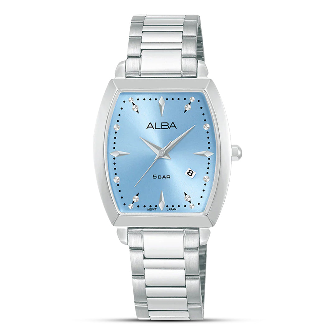 Alba Analog Ice Blue Dial Ladies Watch | AH7CS9X