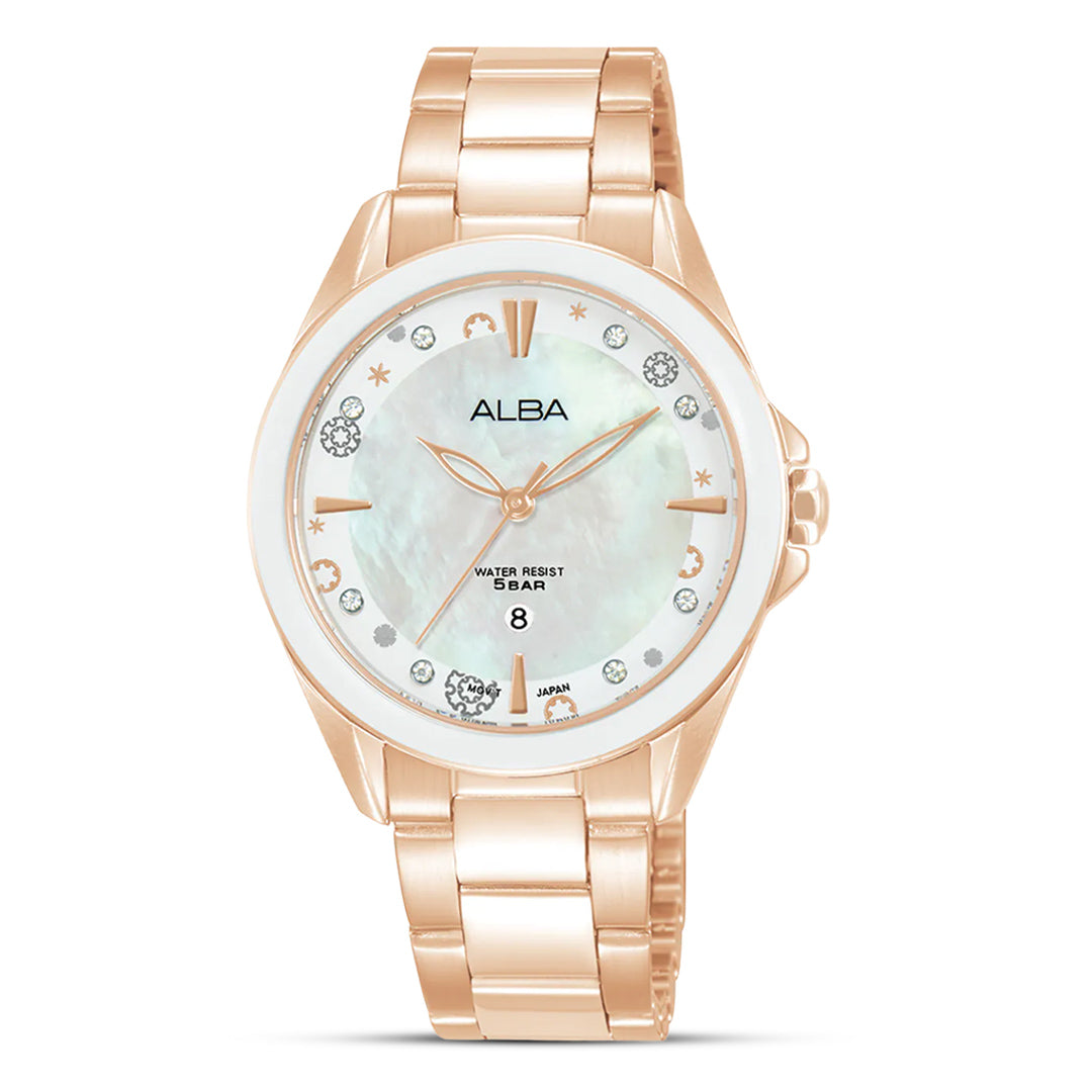 Alba Fashion Pastel Green Dial Ladies Watch | AH7DV0X