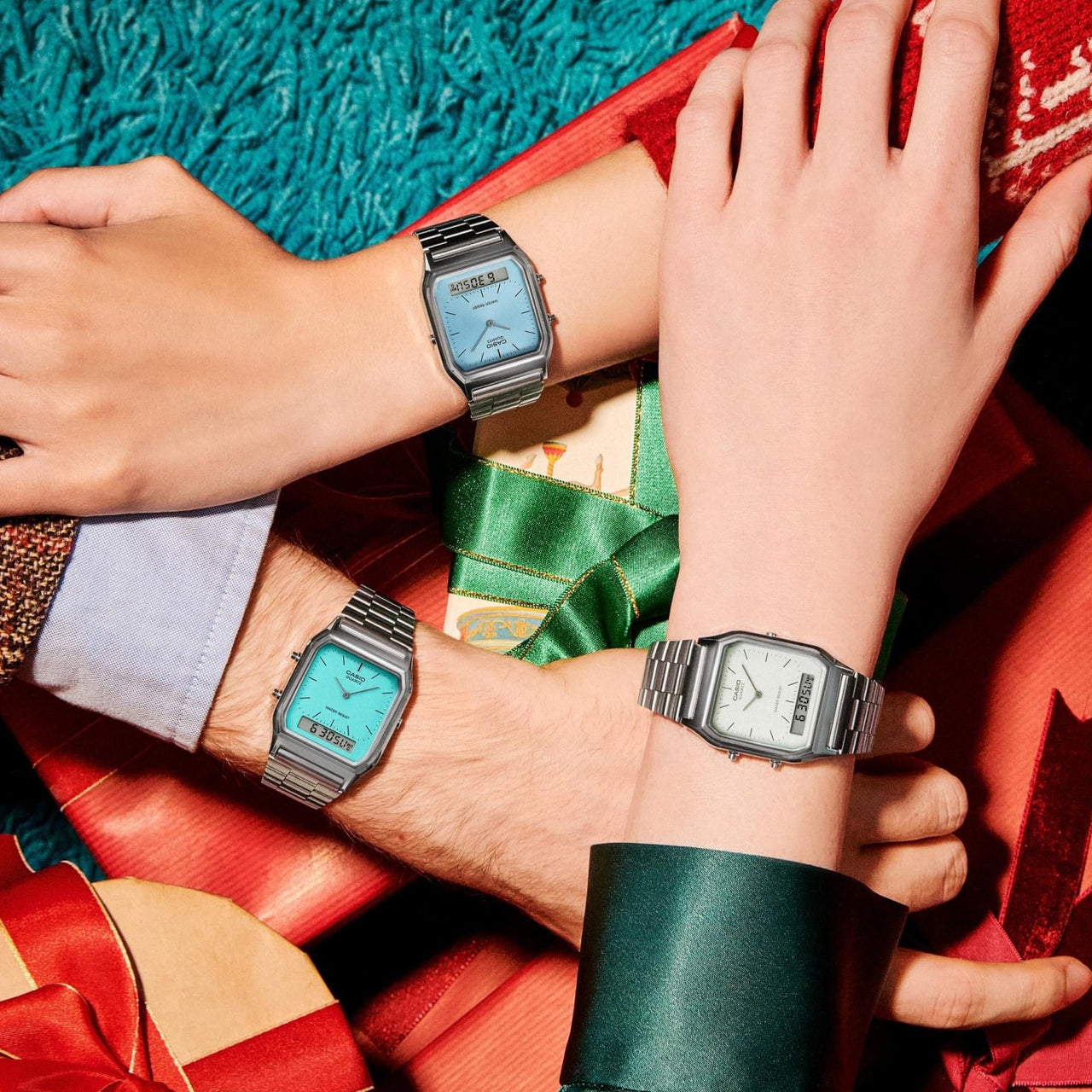 Casio Vintage Analog-Digital Unisex Watch | AQ-230A-2A2MQYDF