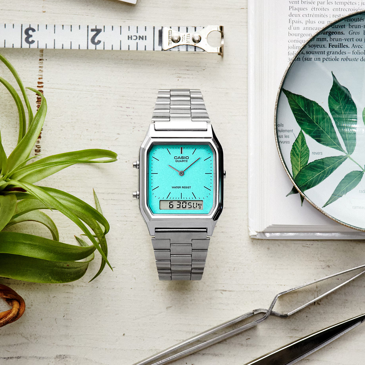 Casio Vintage Analog-Digital Unisex Watch | AQ-230A-2A2MQYDF