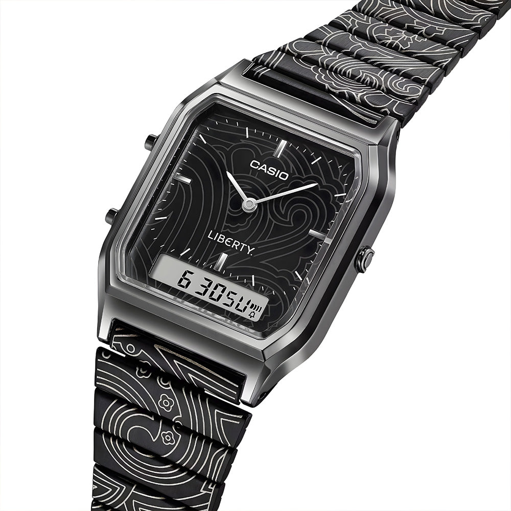 Casio Vintage X Liberty Limited Edition Digital Unisex Watch AQ-230EBLT-1ADR