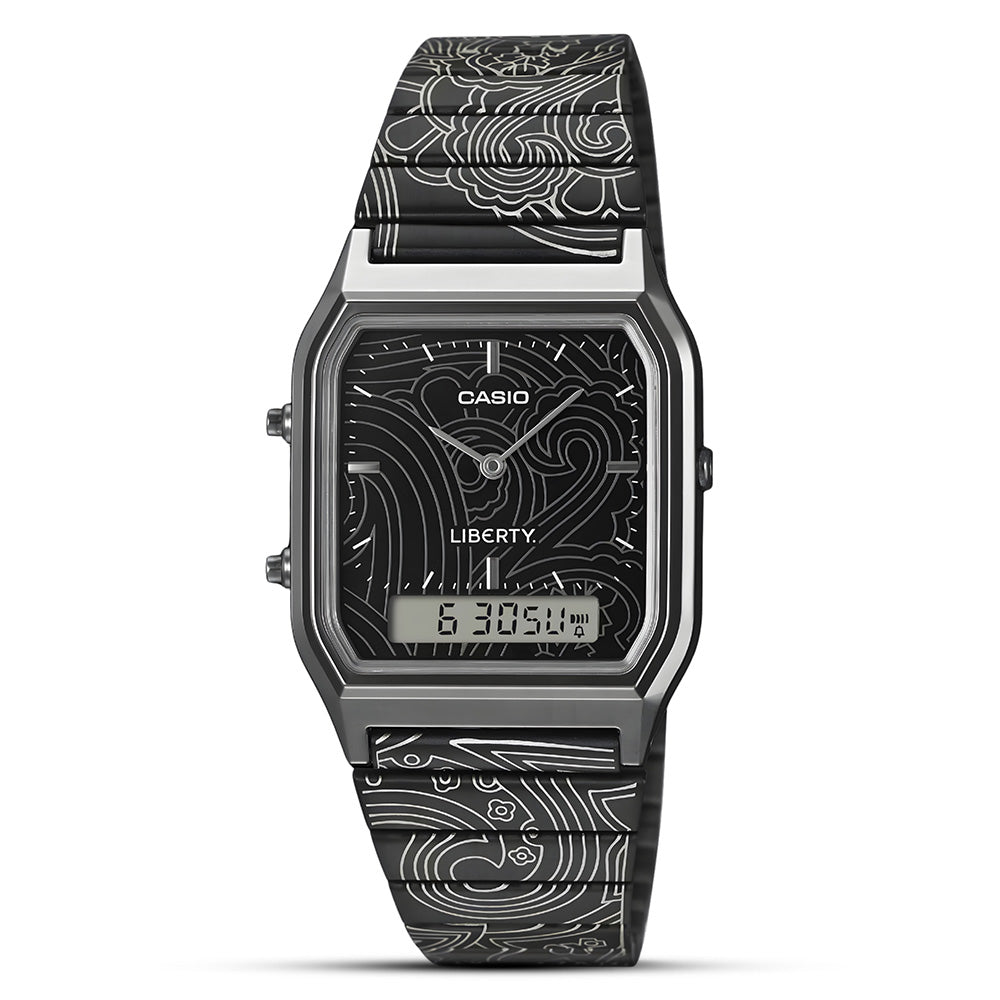 Casio Vintage X Liberty Limited Edition Digital Unisex Watch AQ-230EBLT-1ADR