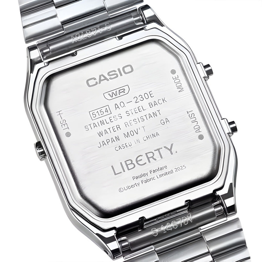 Casio Vintage X Liberty Limited Edition Digital Unisex Watch AQ-230ELT-7ADR