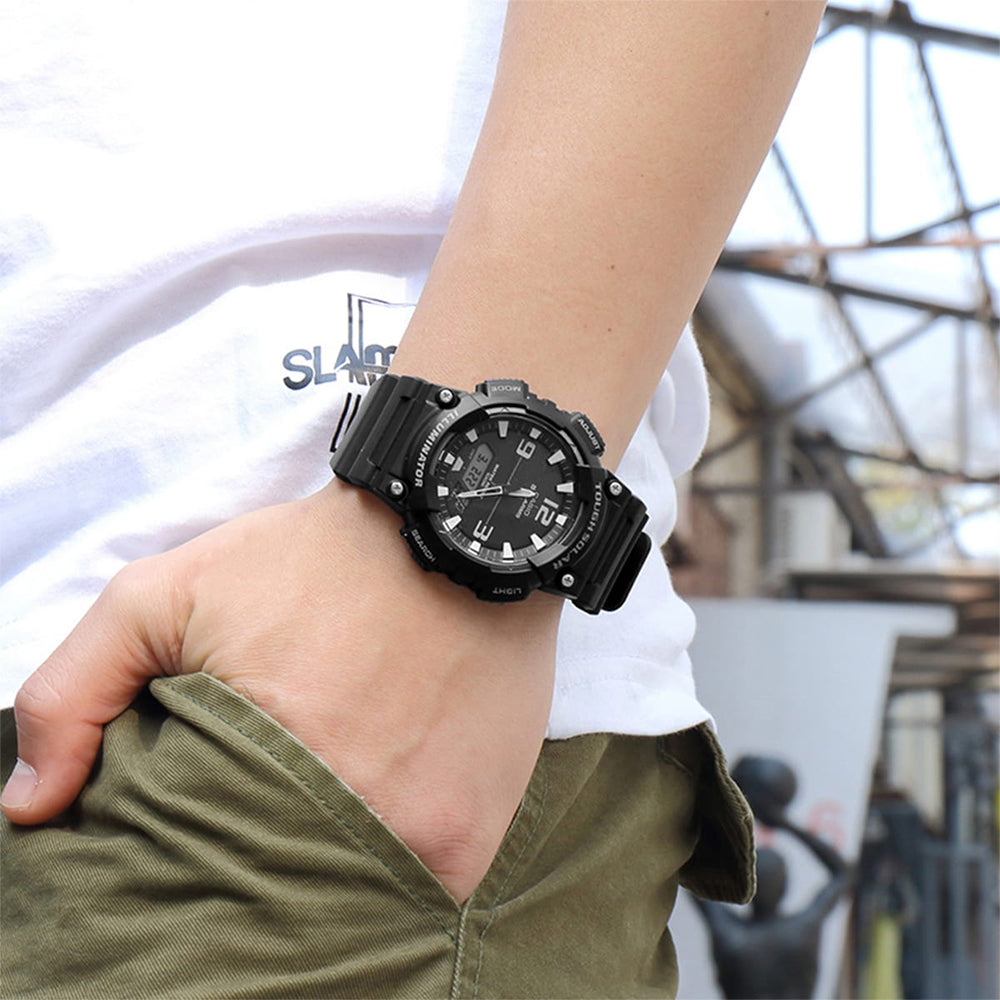 CASIO "TOUGH SOLAR" DIGITAL-ANALOGUE MEN'S WATCH | AQ-S810W-1AVDF