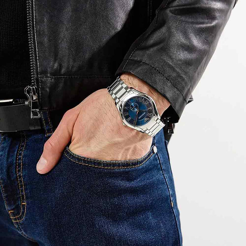 Emporio Armani Men's Valente Blue Dial Watch AR11085