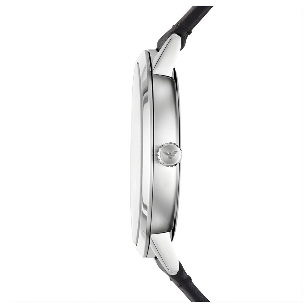 Emporio Armani Slim Black Dial Men's watch | AR11193