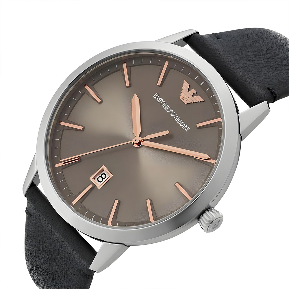 Emporio Armani Slim Grey Dial Men's watch | AR11277