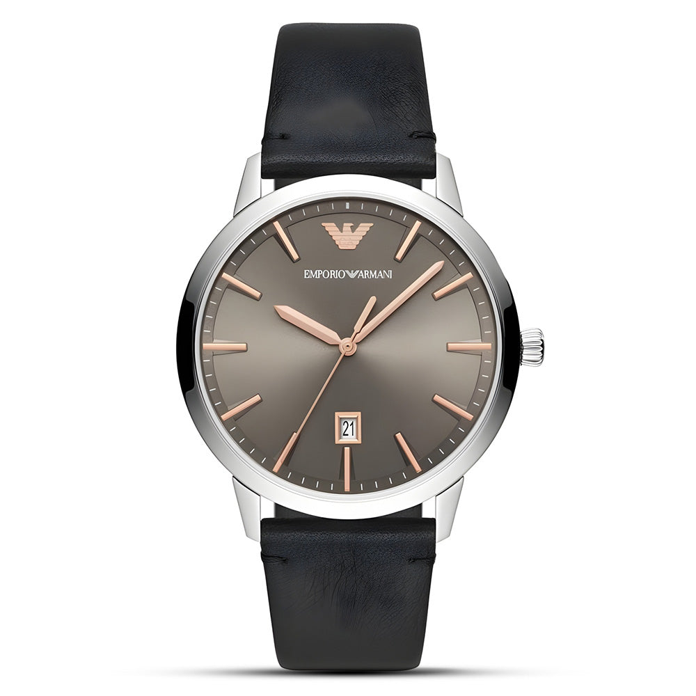 Emporio Armani Slim Grey Dial Men's watch | AR11277