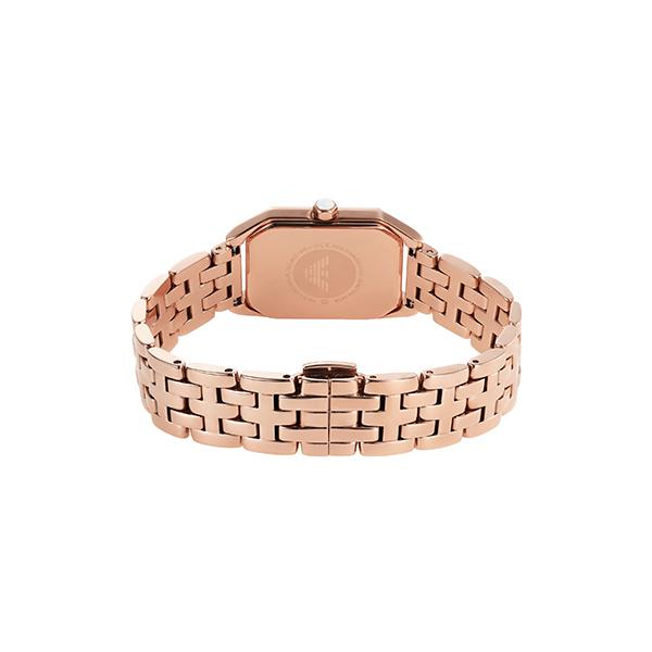 Emporio Armani Gloria Two-Hand Rose Gold Tone Ladies Watch | AR11389