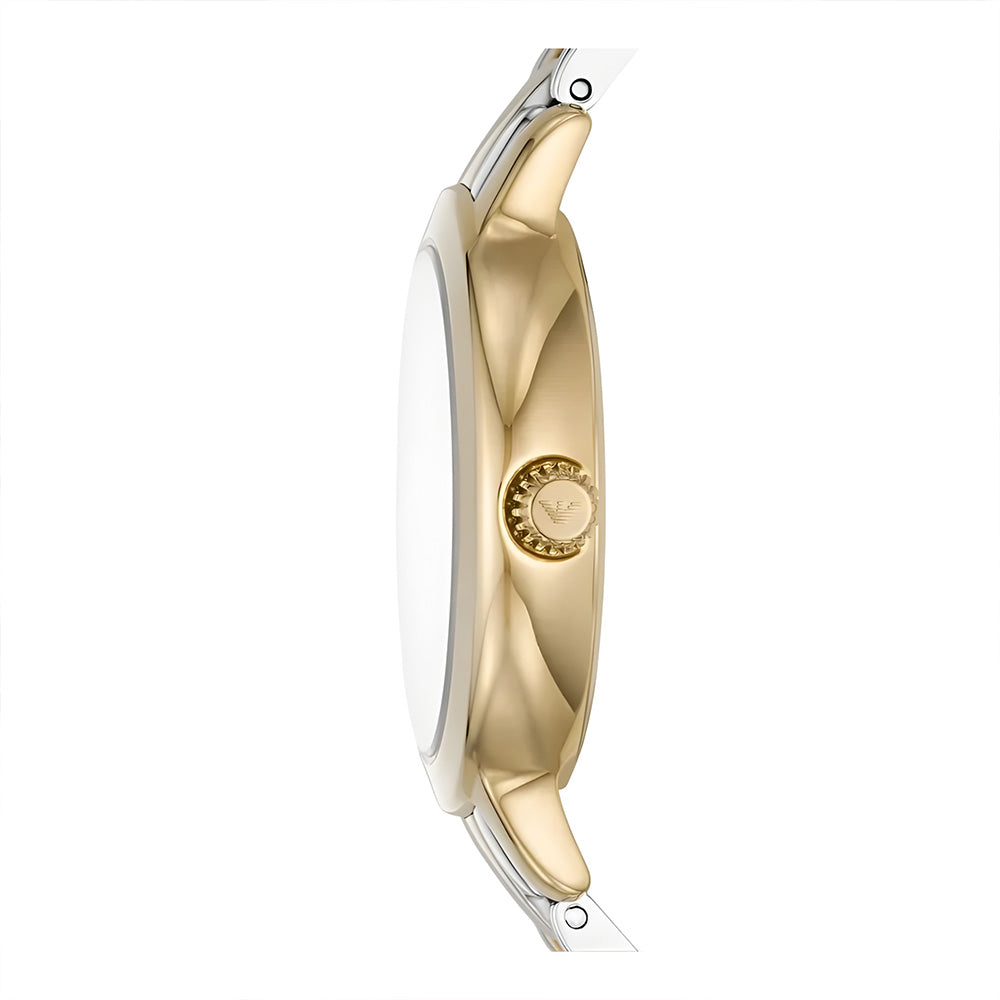 Emporio Armani Cleo White MOP Dial Ladies Watch | AR11513