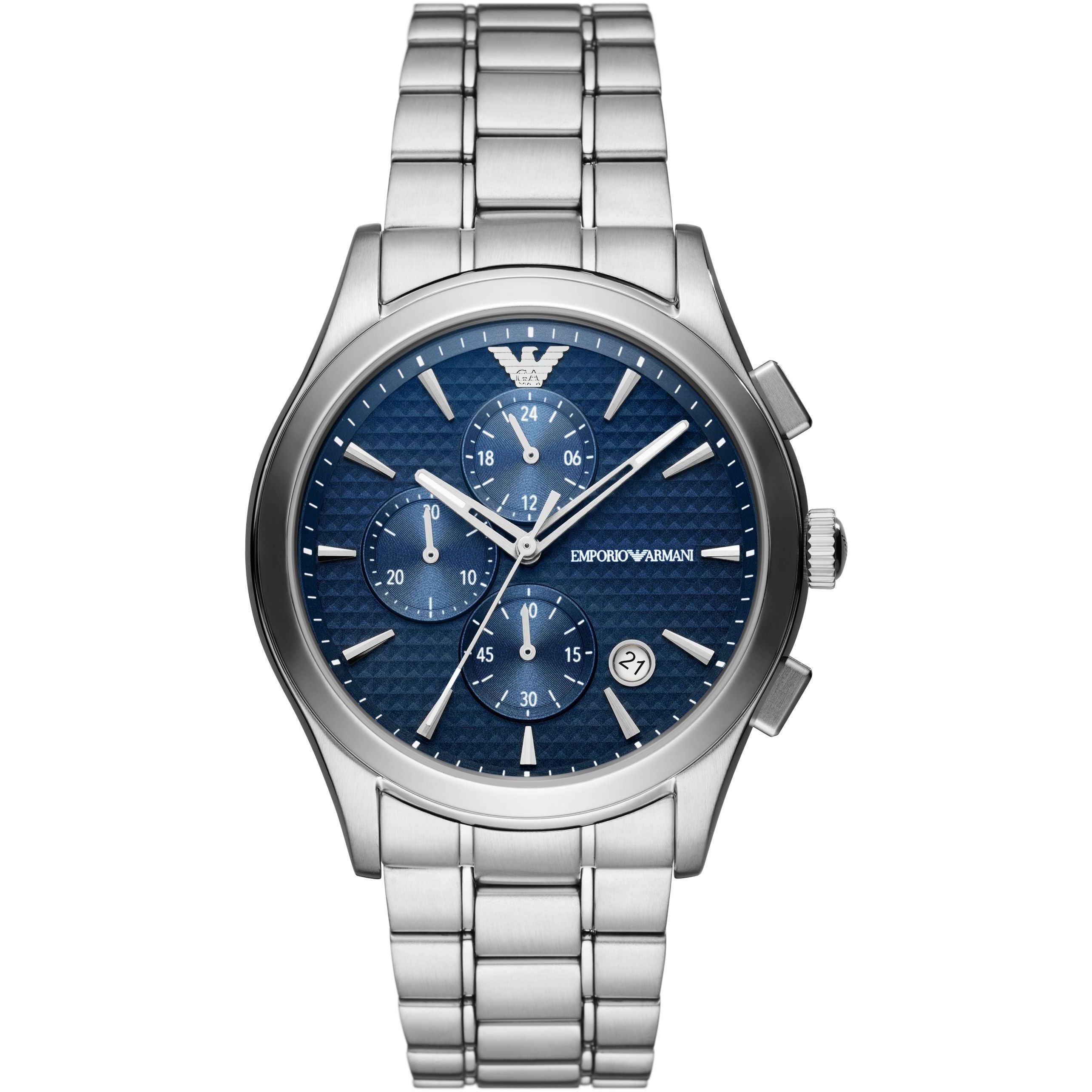 Armani watch silver outlet mens