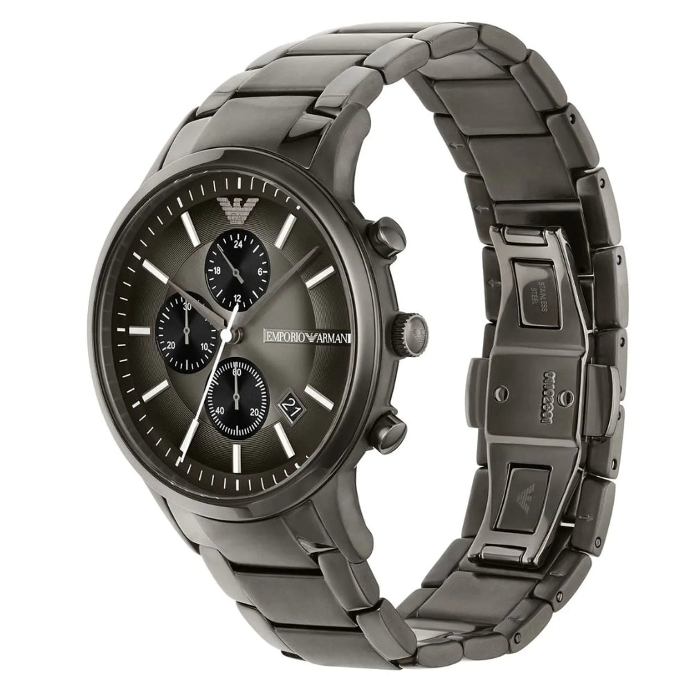 Emporio Armani Chronograph Grey Dial Men's Watch | AR11531