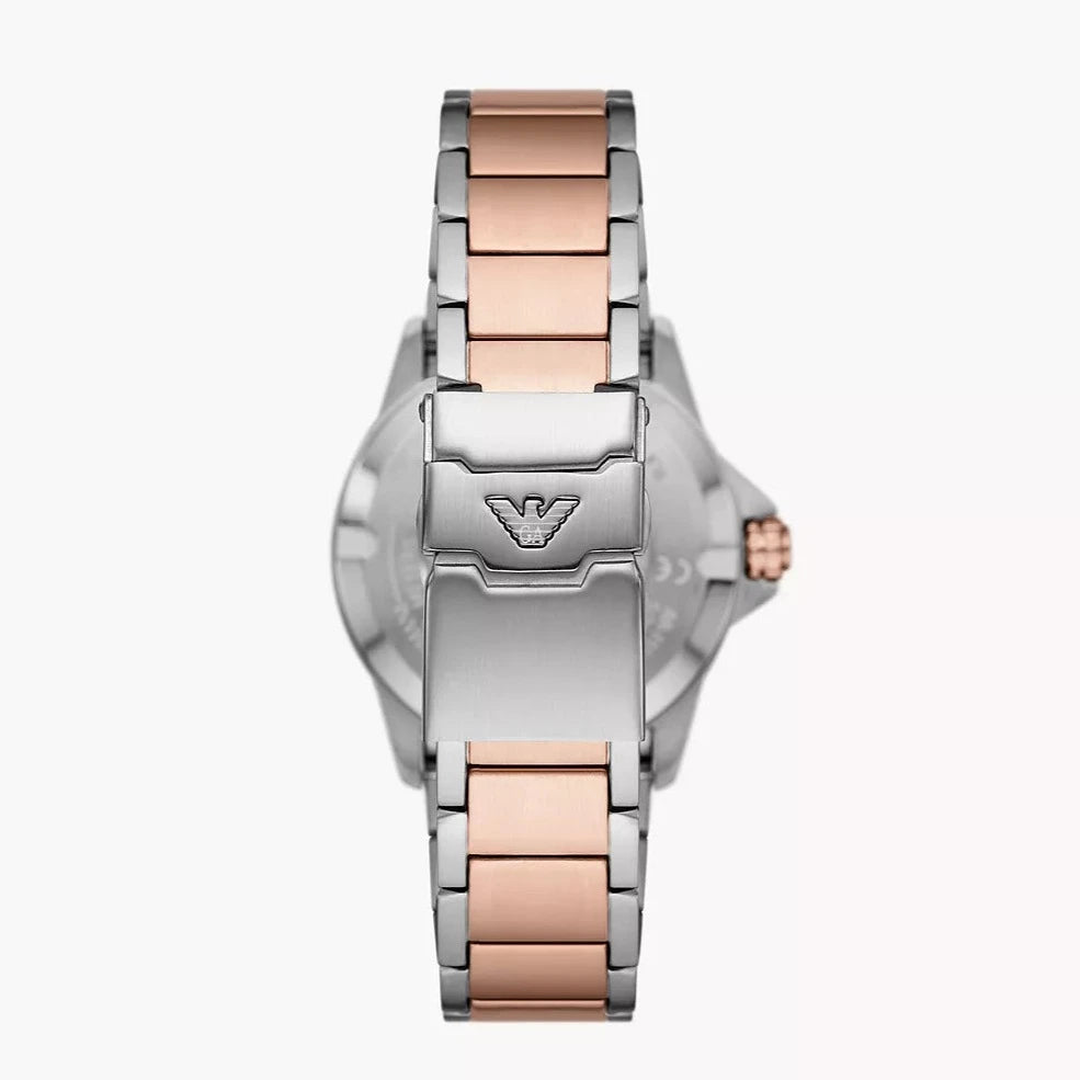 Emporio Armani Sea Explorer GMT White Dial Men's Watch | AR11591