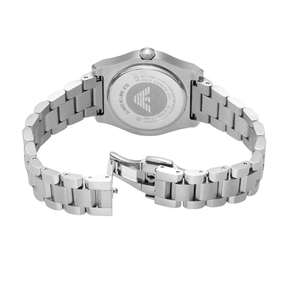 Emporio Armani Federica Blue Dial Ladies Watch AR11593