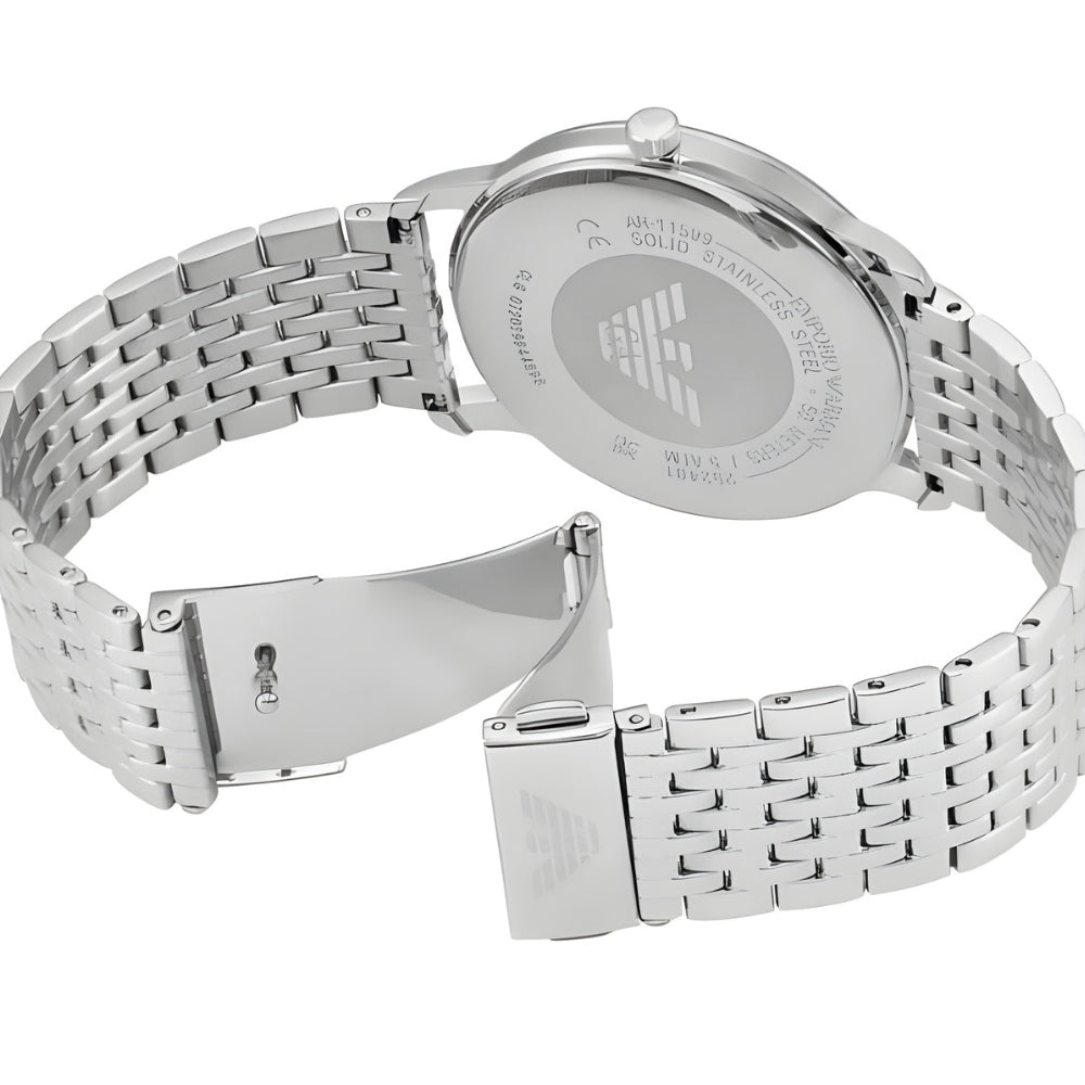Emporio Armani Minimalist Silver Dial Men's Watch AR11599