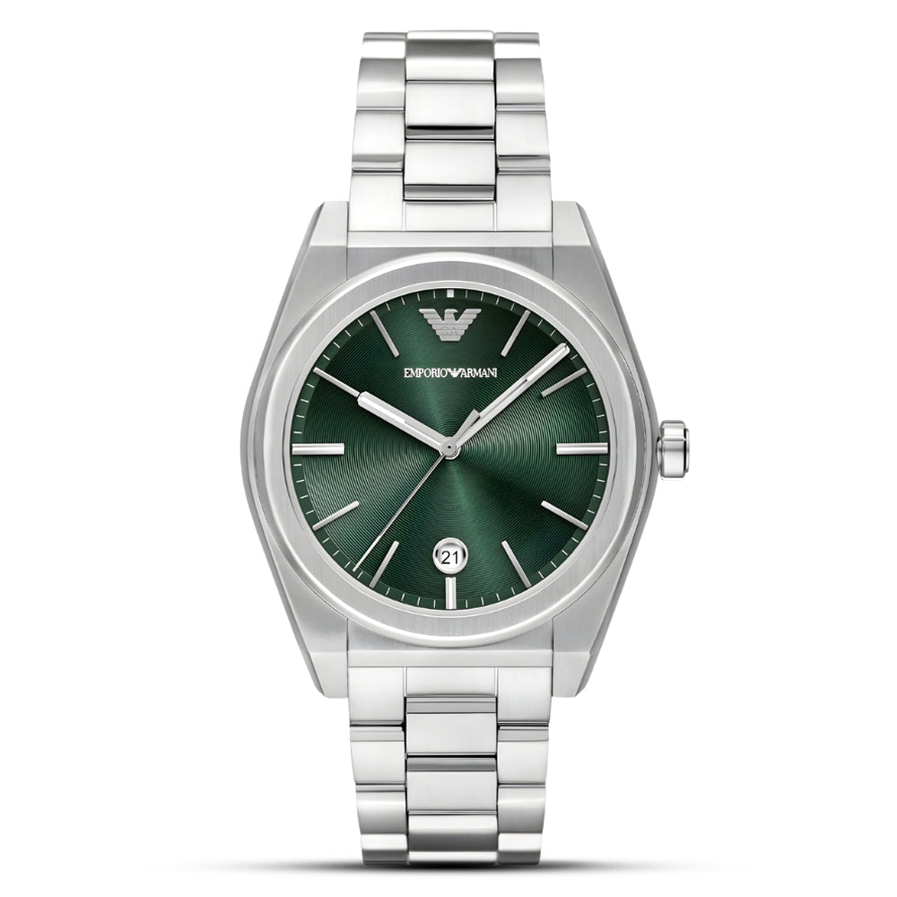 Emporio Armani Federico Green Dial Men's watch AR11621
