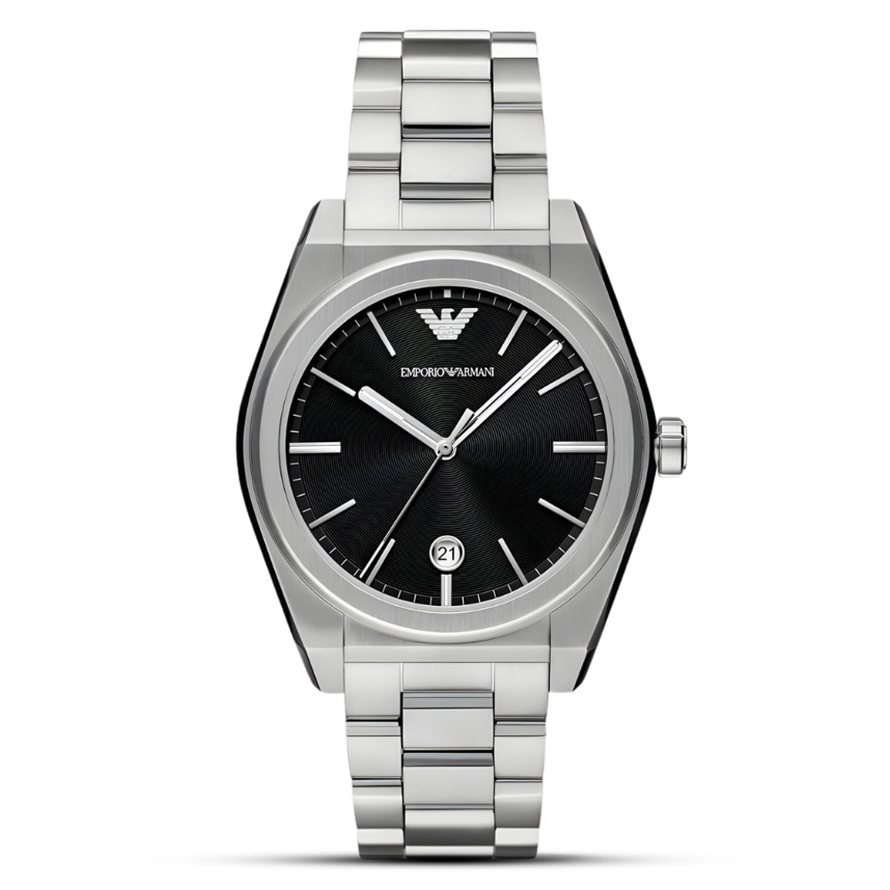 Emporio Armani Federico Black Dial Men's watch AR11622