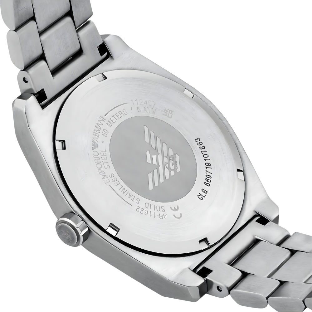 Emporio Armani Federico Black Dial Men's watch AR11622