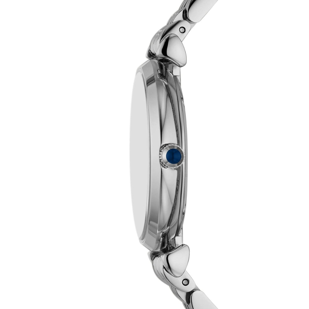 Emporio Armani Gianni T-Bar Blue Dial Ladies Watch AR11627