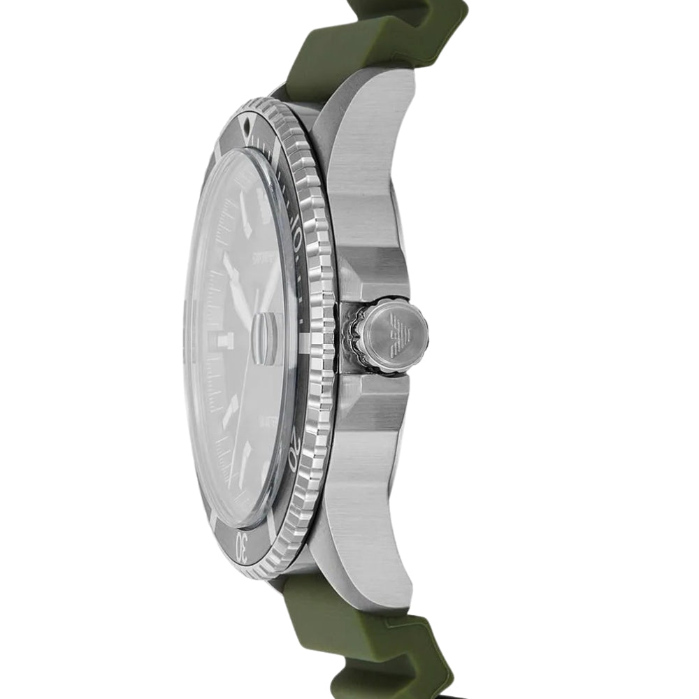 Emporio Armani World Explorer Green Dial Men's Watch | AR11638