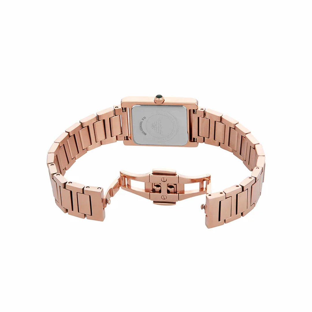 Emporio Armani Genni Green Dial Ladies Watch | AR11641