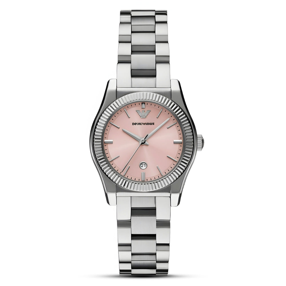 Emporio Armani Pink Dial Ladies Watch | AR11658