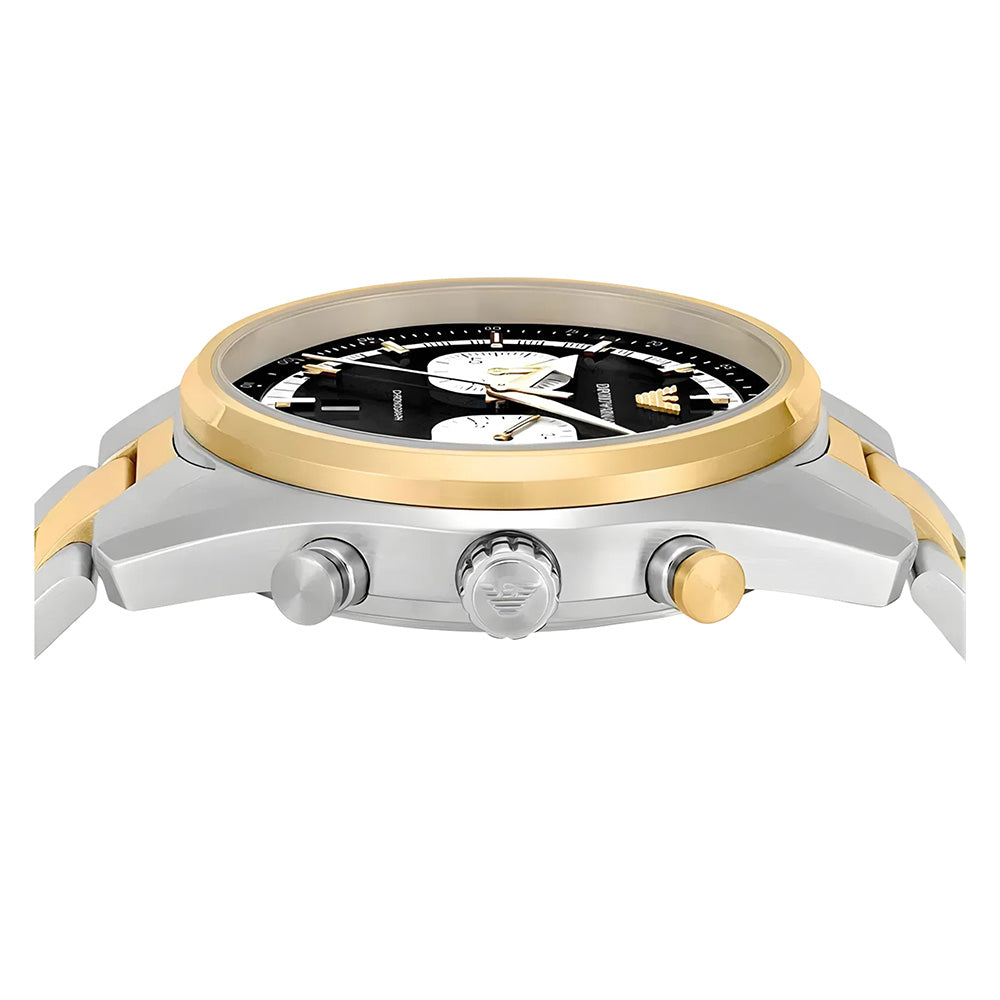 Emporio Armani Racer Chronograph Black Dial Men's watch | AR11678