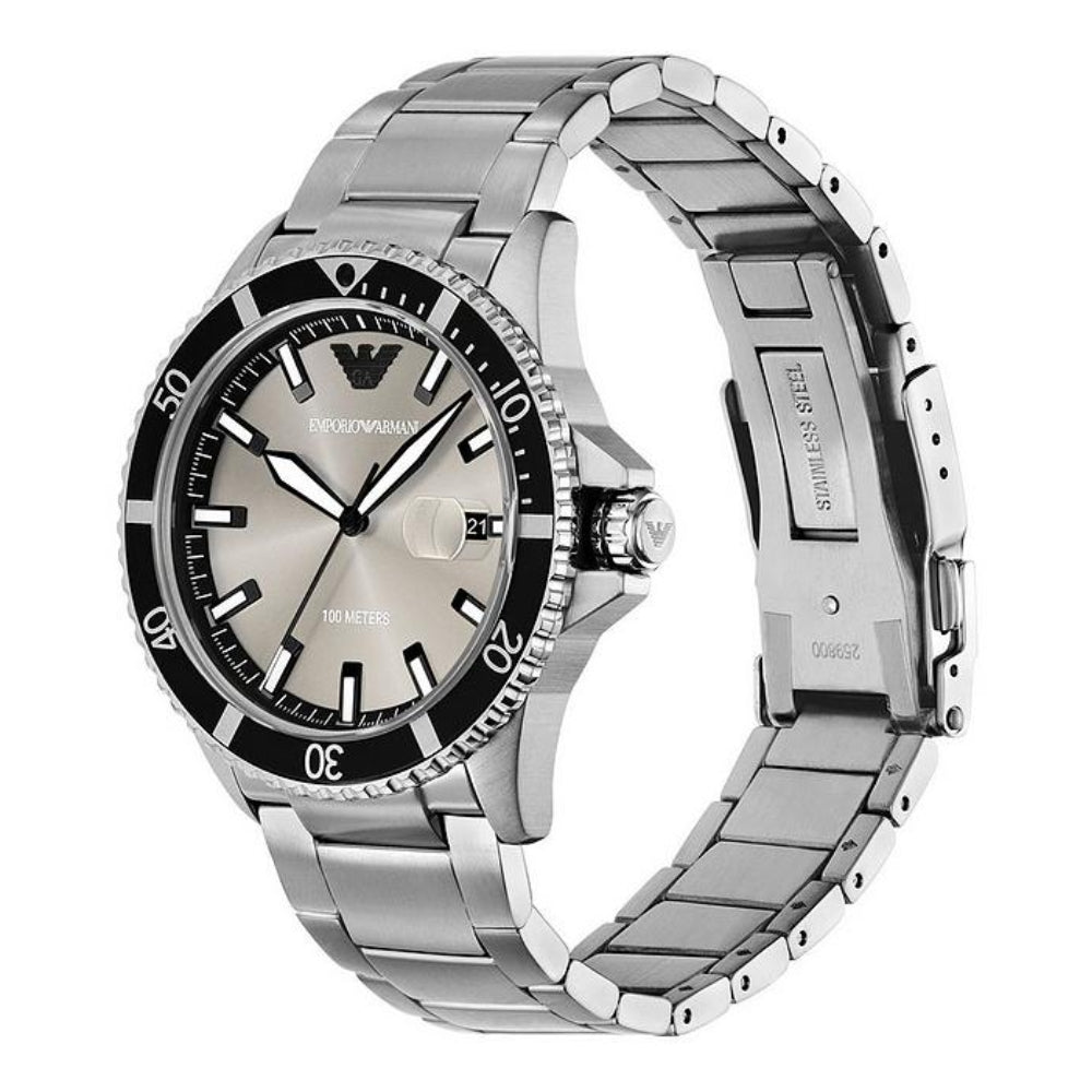 Emporio Armani World Explorer Three-Hand Date Men's Watch | AR11683