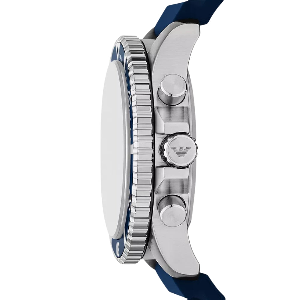 Emporio Armani World Explorer Solar Blue Dial Men's Watch AR11696