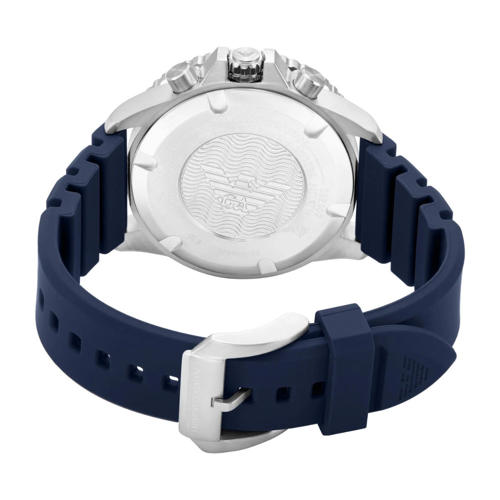 Emporio Armani World Explorer Solar Blue Dial Men's Watch AR11696